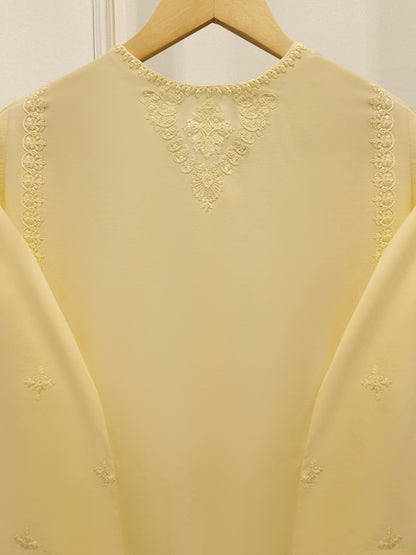 3 Piece - Embroidered Cambric Suit
