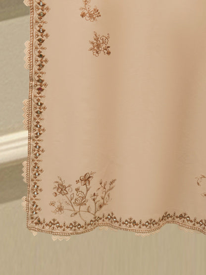 2 Piece - Embroidered Cambric Suit