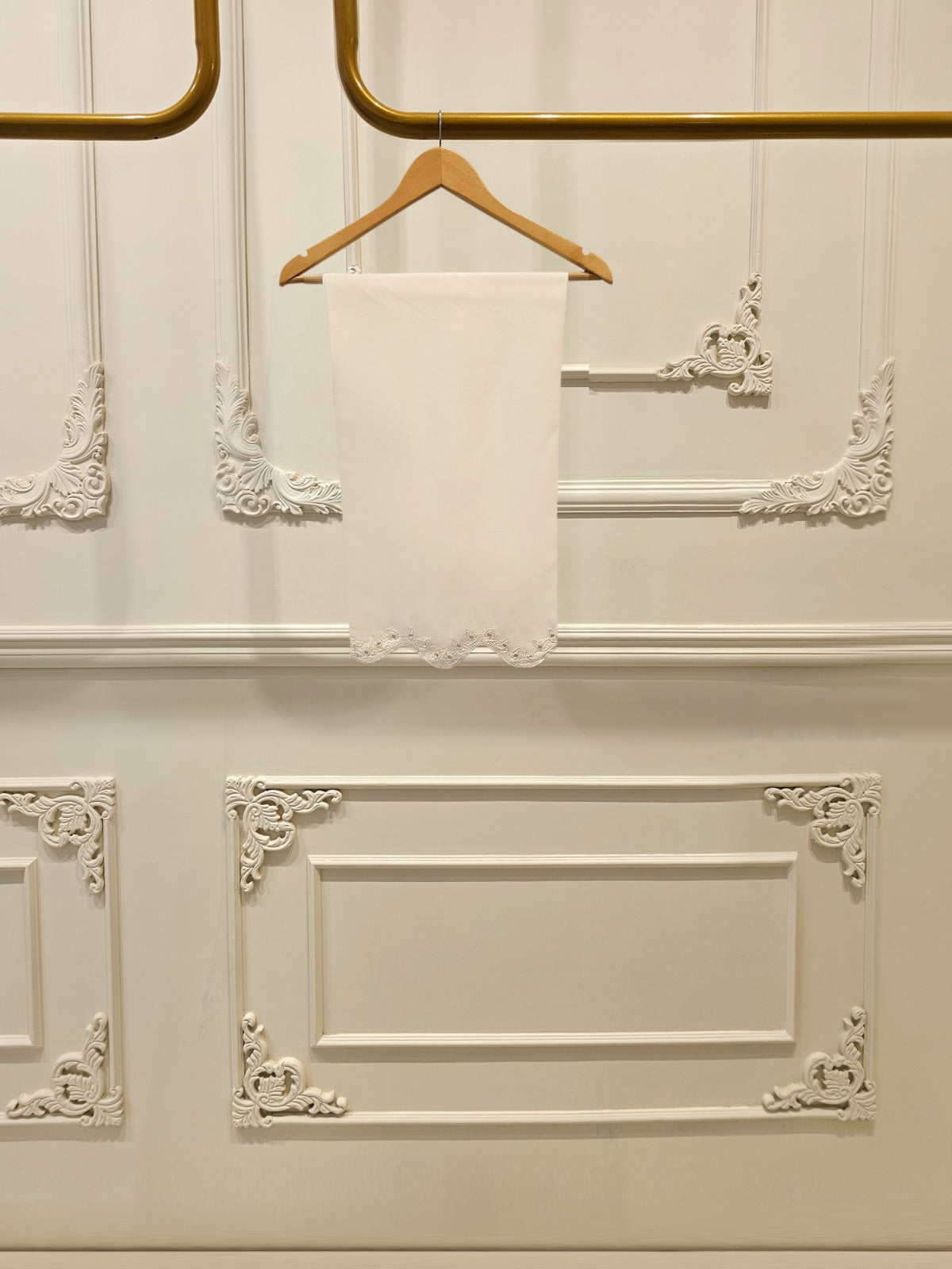 2 Piece - Embroidered Cambric Suit