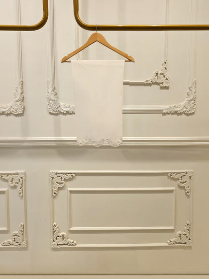 2 Piece - Embroidered Cambric Suit