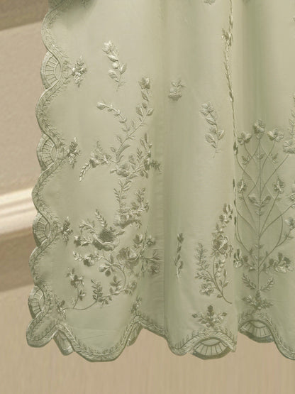 3 Piece - Embroidered Cambric Suit
