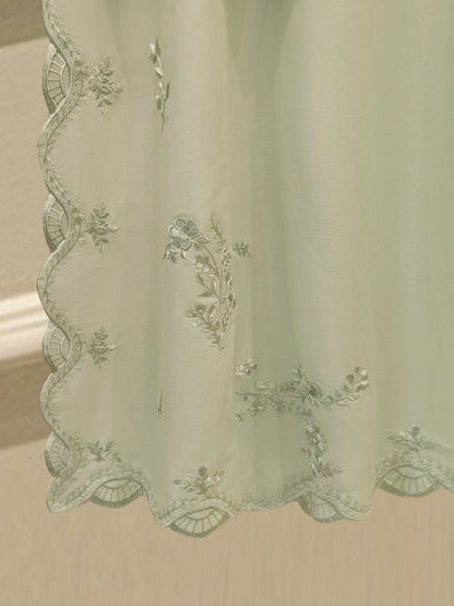 3 Piece - Embroidered Cambric Suit