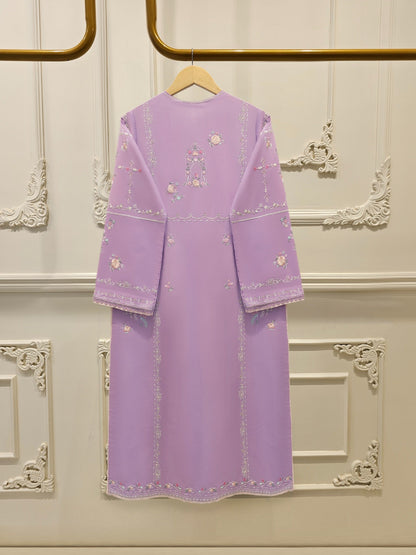 2 Piece - Embroidered Cambric Suit S115007