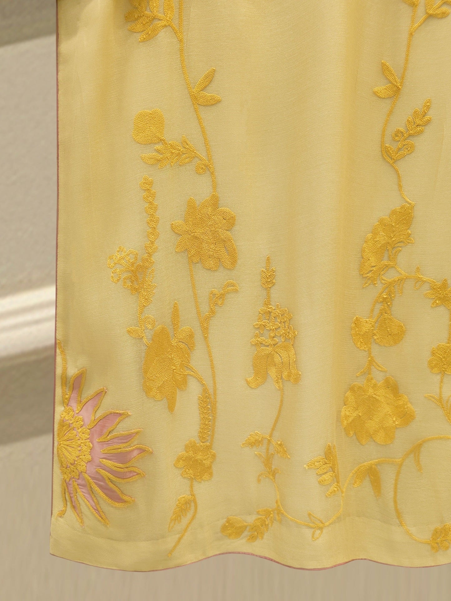 3 Piece - Pure Embroidered Cotton Net Suit