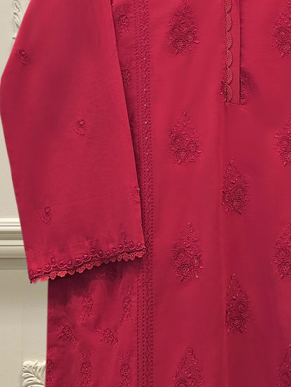 Embroidered Cambric Shirt