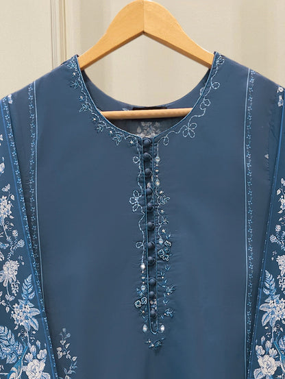 Embroidered Cambric Shirt