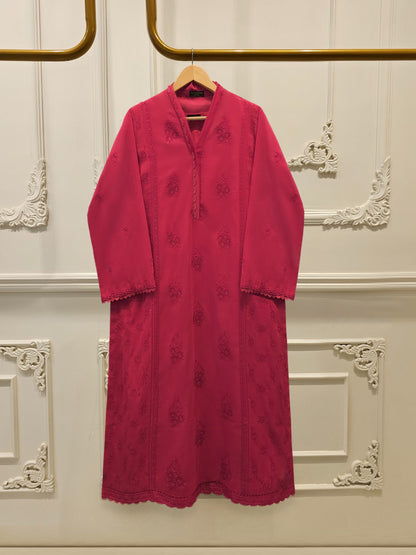 Embroidered Cambric Shirt