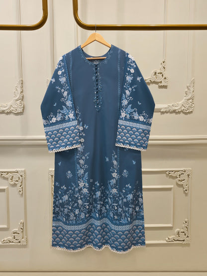 Embroidered Cambric Shirt