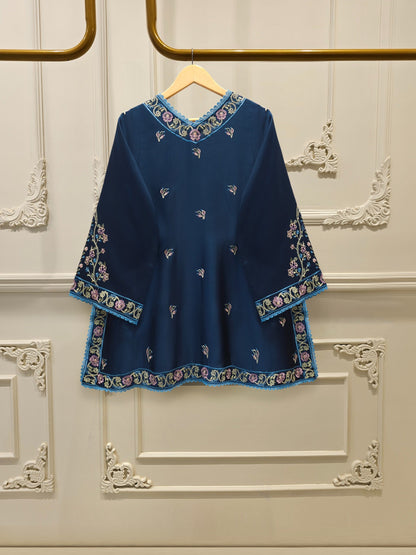 3 Piece- Pure Shisha Silk Embroidered Suit S115078