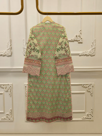 2 Piece -Digital Printed Cambric Suit S115079