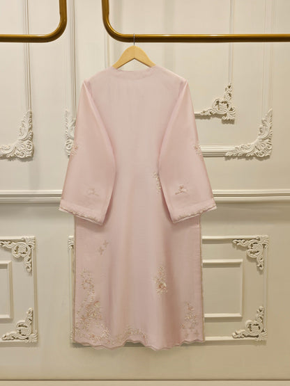 3 Piece- Pure Shisha Silk Embroidered Suit S115042