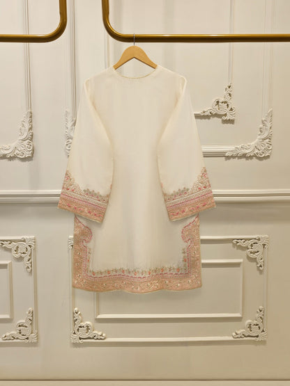 3 Piece- Pure Shisha Silk Embroidered Suit S115086