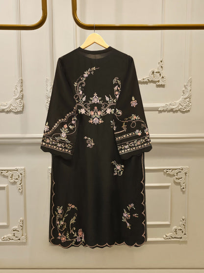 3 Piece- Pure Shisha Silk Embroidered Suit S115087