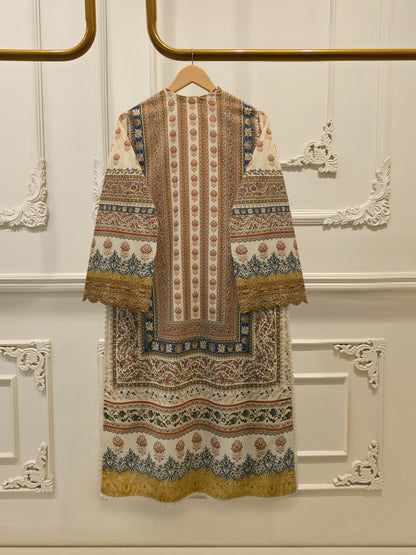 2 Piece -Digital Printed Cambric Suit S115088