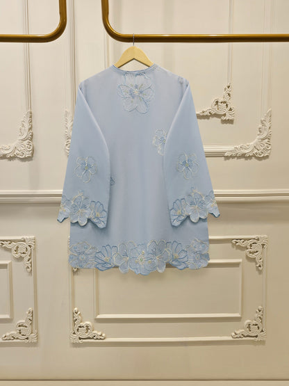 2 Piece - Embroidered Cambric Suit S115106