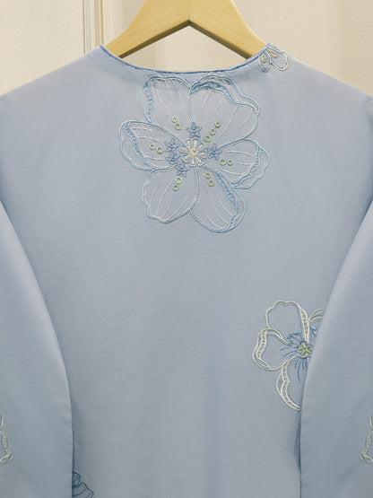 2 Piece - Embroidered Cambric Suit S115106