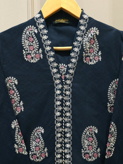 2 Piece - Embroidered Cambric Suit S115089