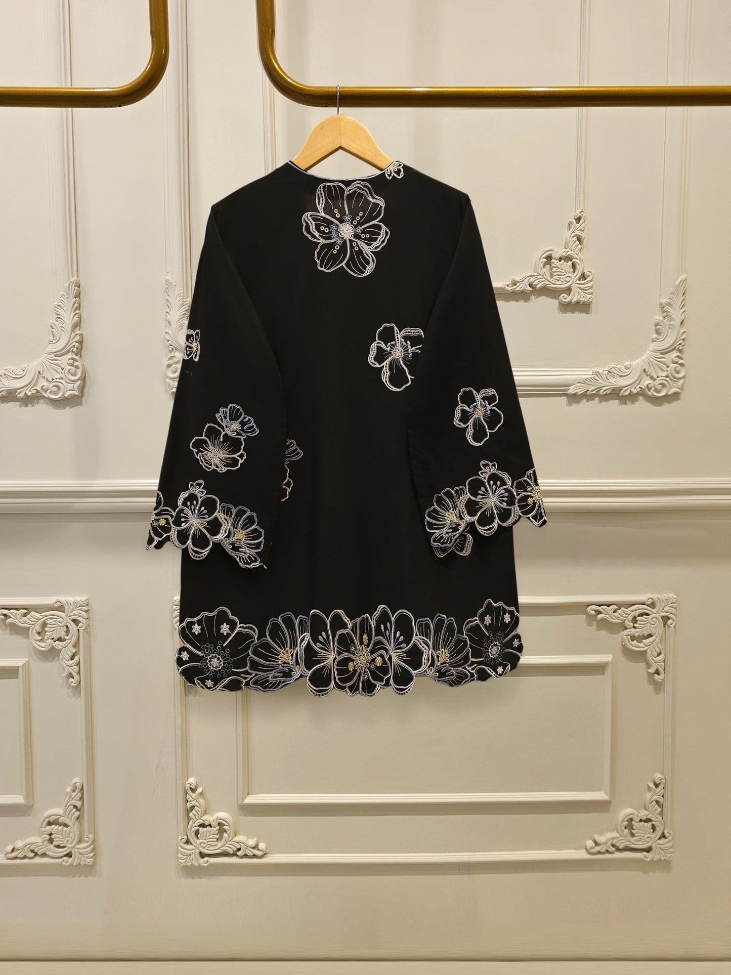 2 Piece - Embroidered Cambric Suit S115090