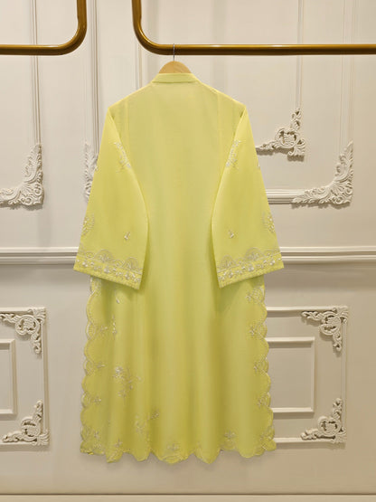 AGHA NOOR 3 Piece - Embroidered Cambric Suit